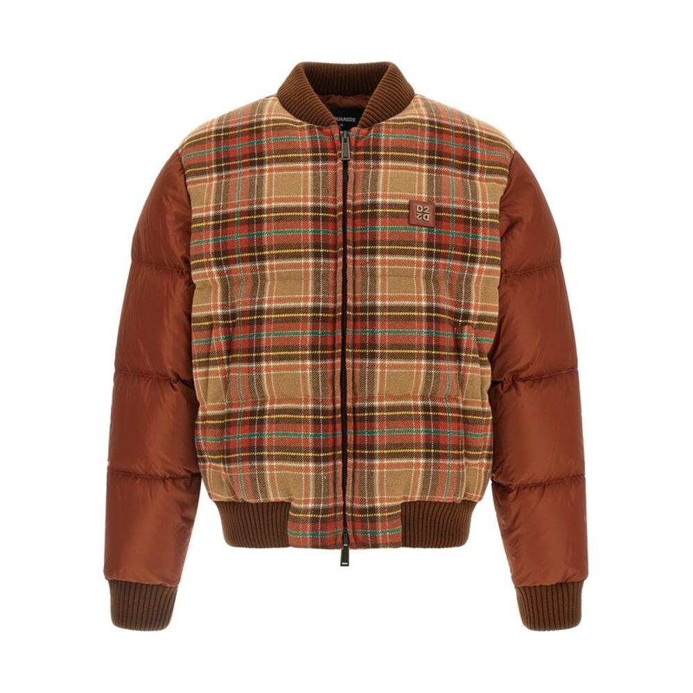 Dsquared² Brown Marabou Men's Bomber